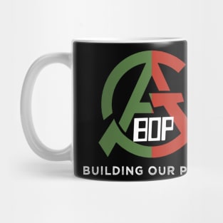 Building Our Power Logo Design Mug